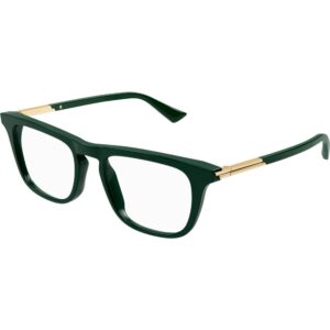 Occhiali vista  Bottega veneta Bv1264o cod. colore 004 Uomo Squadrata Verde