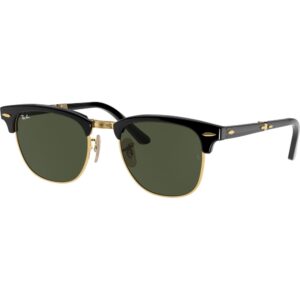 Occhiali da sole  Ray - ban Rb2176 clubmaster folding cod. colore 901 Unisex Squadrata Nero