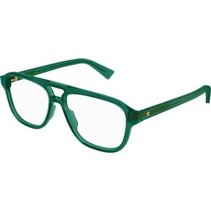 Occhiali vista  Bottega veneta Bv1294o cod. colore 003 Uomo Pilot Verde