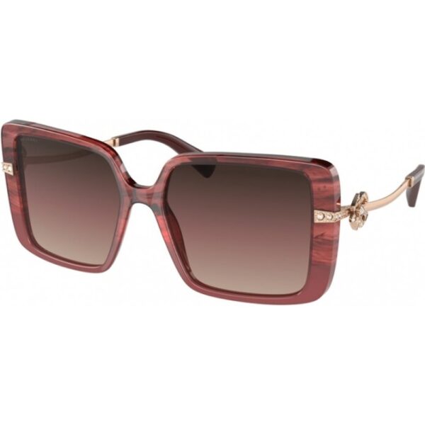 Occhiali da sole  Bulgari Bv8243b cod. colore 5511e2 Donna Squadrata Porpora/rosso